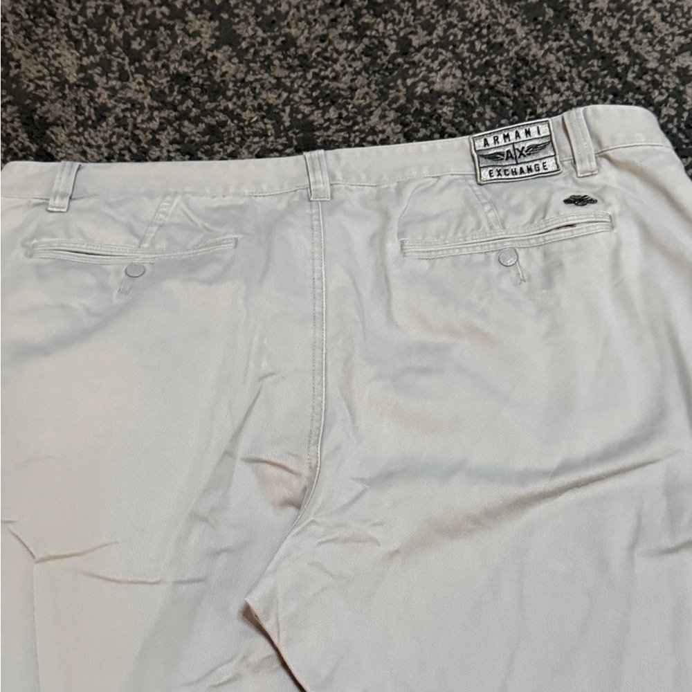 A/X Armani Exchange Light Gray Men's Chinos- Size 38 - Picture 3 of 8